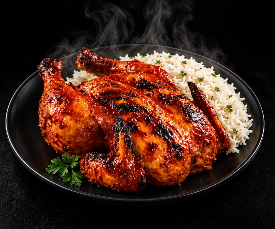 Full chicken & rice